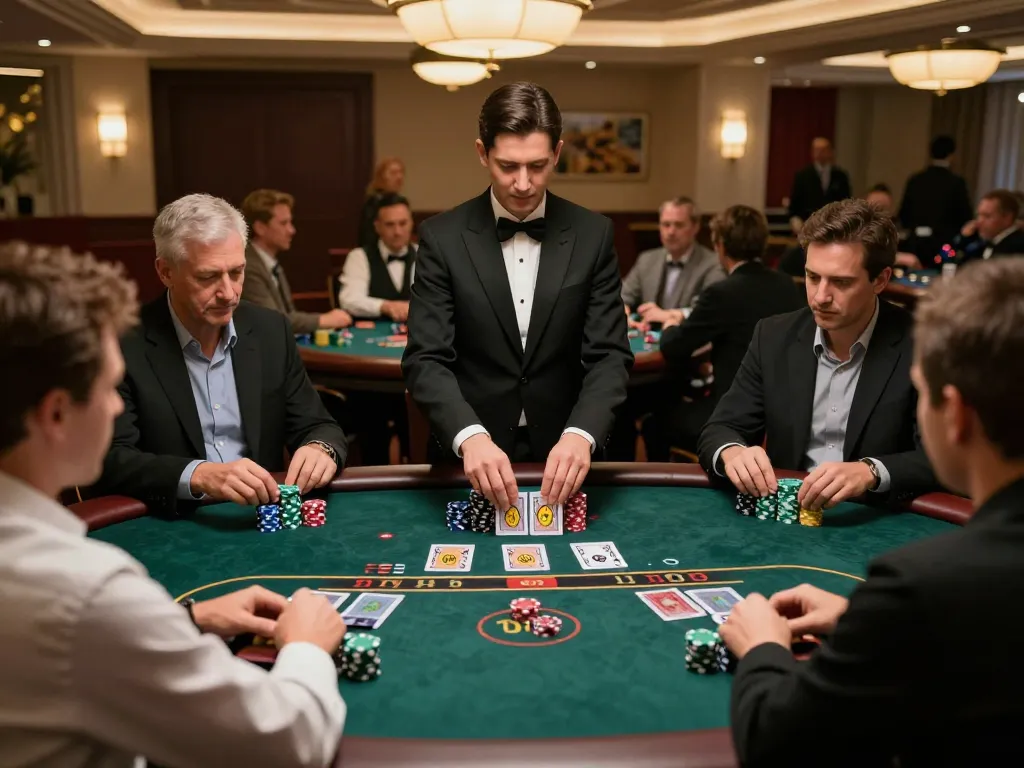 Watch players strategize their moves at qq8827 in a live blackjack game.