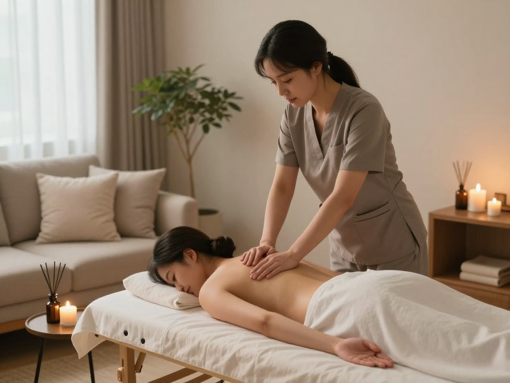 Experience 인천출장안마 at home with a relaxing massage session in a serene environment.